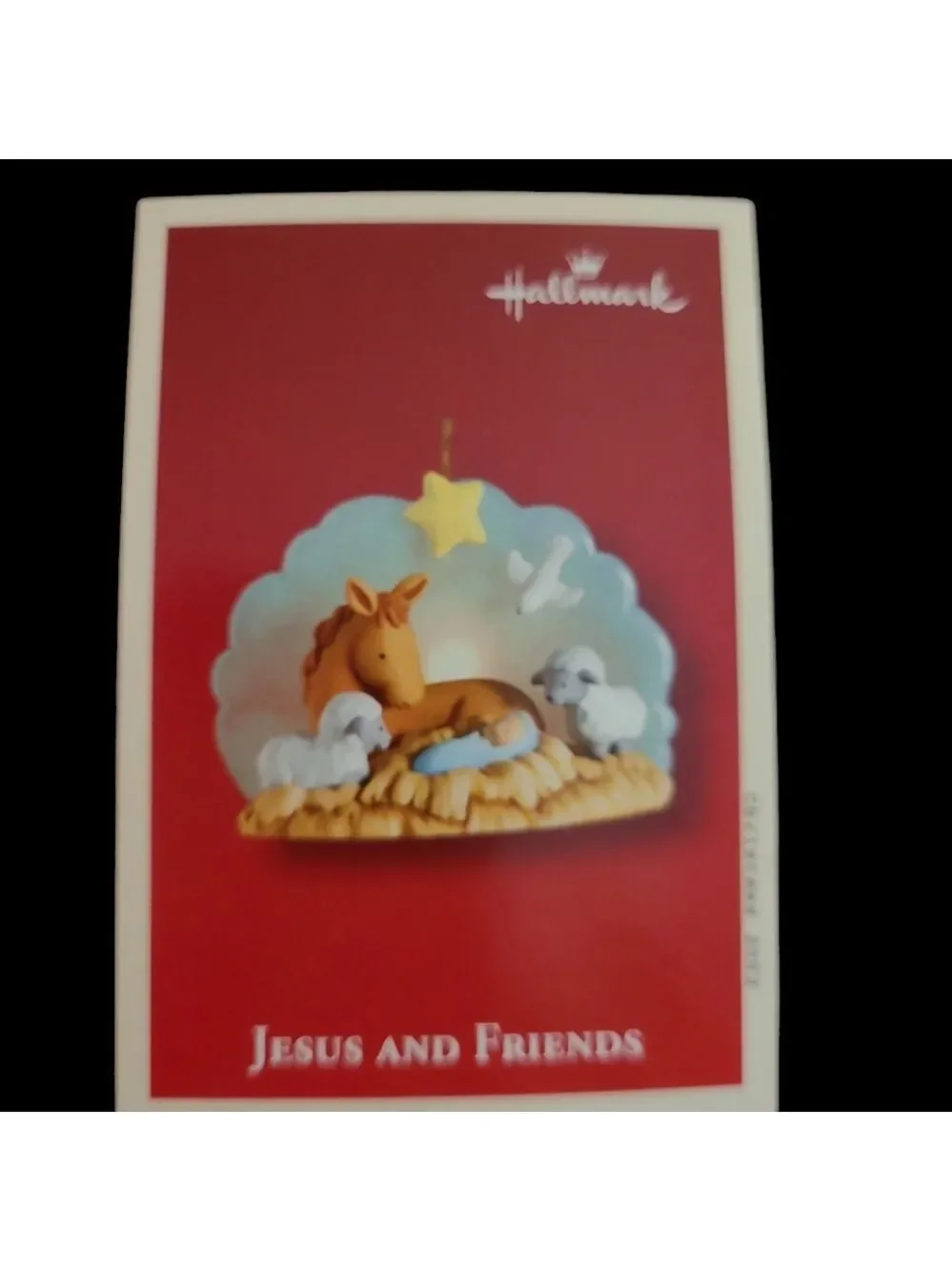 2002 Hallmark Keepsake Ornament Jesus And Friends